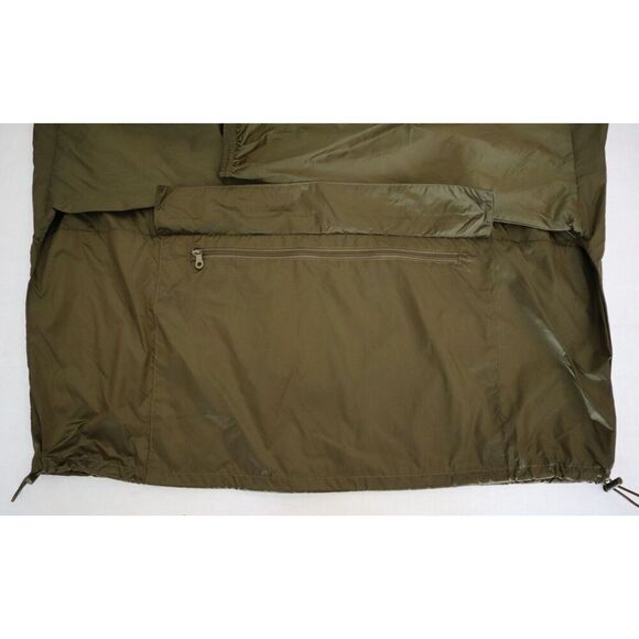 Offline x Aerie Women's Sz M Olive Green Packable Half Zip Windbreaker Jacket - Picture 6 of 9